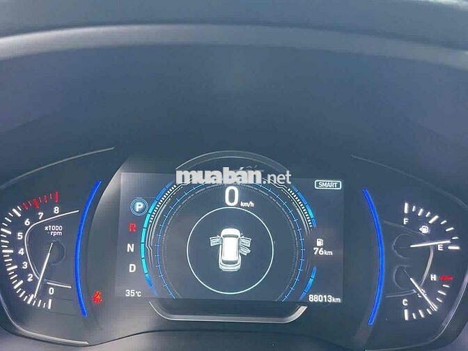 Santafe 2.4L xăng cao cấp sx 2020 màu trắng