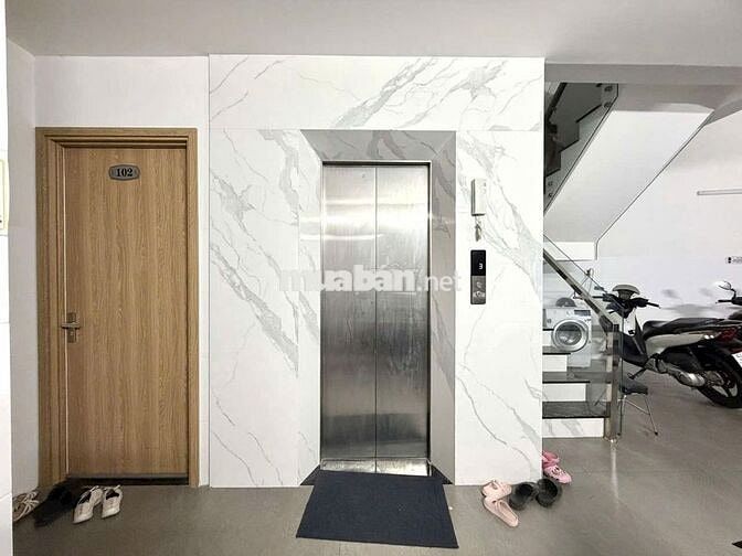 Toà nhà 8 tầng 117m2 - Góc 3 mặt thoáng - 13 Phòng hẻm oto 6m - 24 Tỷ