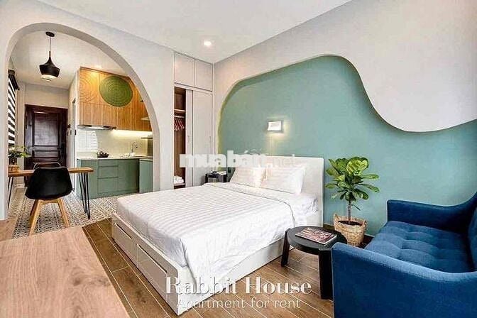 Cho thuê căn hộ full nội thất, ban công lớn Điện Biên Phủ quận 10