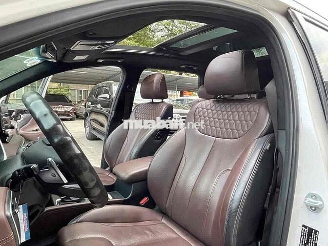 Santafe 2.4L xăng cao cấp sx 2020 màu trắng