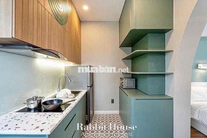 Cho thuê căn hộ full nội thất, ban công lớn Điện Biên Phủ quận 10