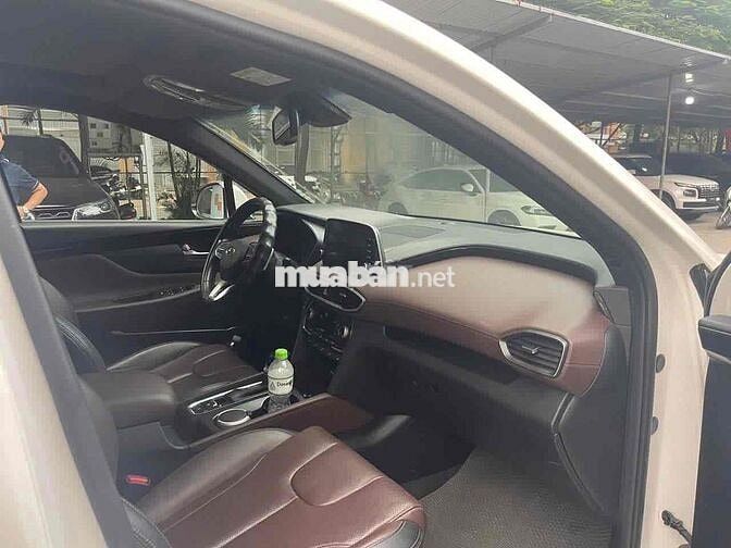 Santafe 2.4L xăng cao cấp sx 2020 màu trắng