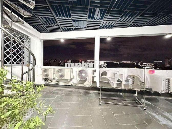 Toà nhà 8 tầng 117m2 - Góc 3 mặt thoáng - 13 Phòng hẻm oto 6m - 24 Tỷ