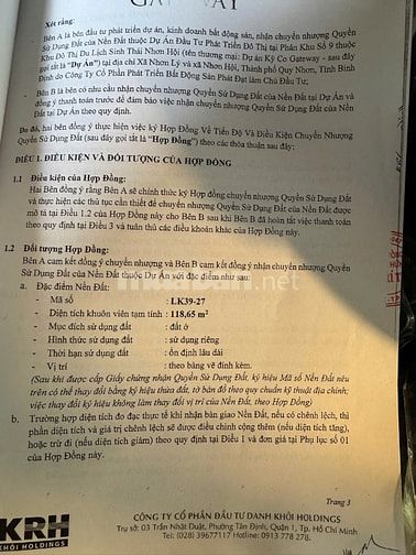 Ngộp bank Xã lỗ gần 1 tỷ lô đất Nhơn Hôi Phân Khu 9 anh chi nhanh tay