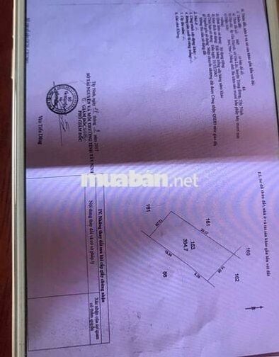 Bán đất khu vực thị xã Trảng Bàng, cua ngân hàng 2800m2