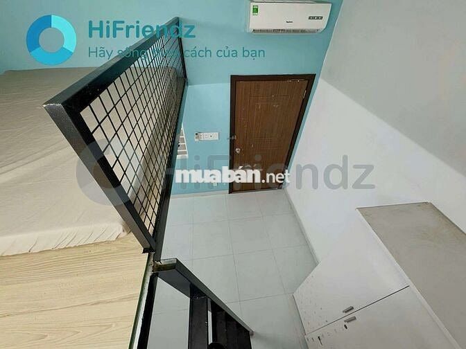 Phòng trọ có gác 5 phút ra ngã tư hành xanh full nội thất  Gần UTH UEF
