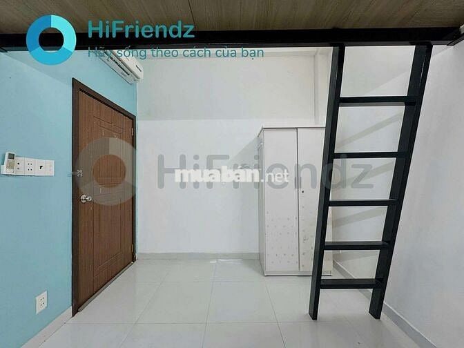 Phòng trọ có gác 5 phút ra ngã tư hành xanh full nội thất  Gần UTH UEF