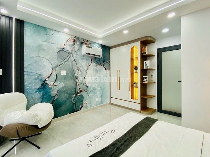 ⭐️Nhà 4 Lầu THANG MÁY tuyệt đẹp Cao cấp 2 mặt hẻm xe hơi 5m Thống Nhất