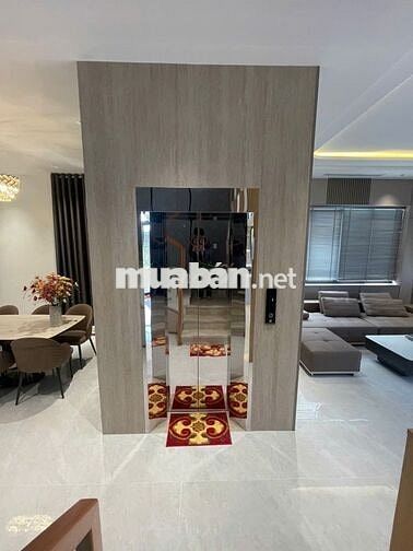 CHO THUÊ BIỆT THỰ SIÊU ĐẸP FULL NỘI THẤT CÓ THANG MÁY KHU MỸ GIA
