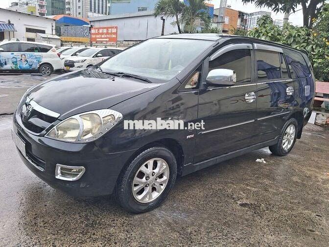Toyota Innova G 2006 màu đen, 175.000 km