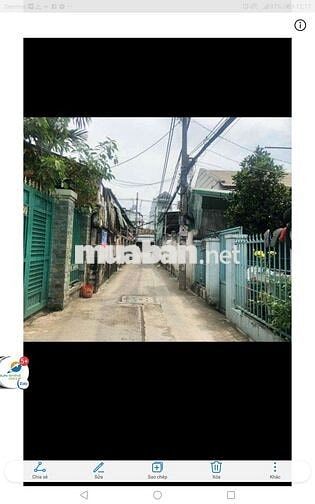 NHÀ NGUYÊN CĂN 3X22 HẺM XE HƠI 1 SẸC 1422 HUỲNH TẤN PHÁT TIỆN Ở KD