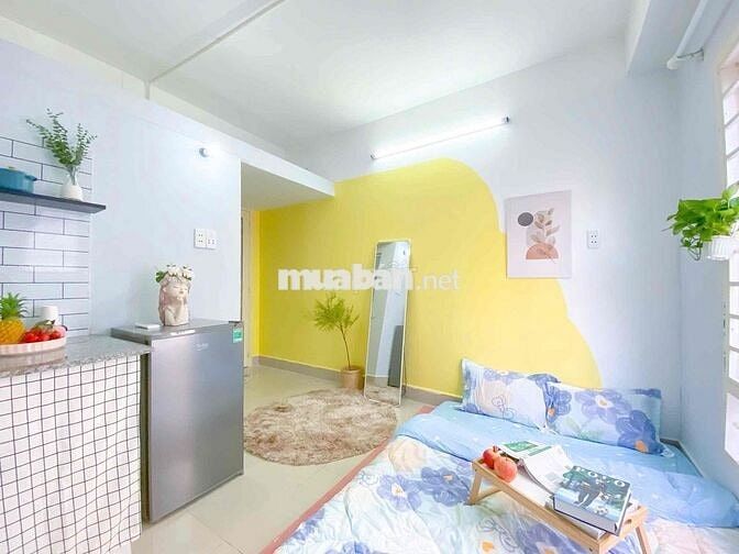 ⚜️Studio Cửa Sổ Trời Thoáng Full Nội Thất Có Thang Máy Bình Thạnh