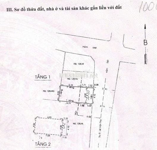 Nhà mặt tiền Gò Vấp 4,1x9,5m vuông vức mặt đường số 1 Phường 11