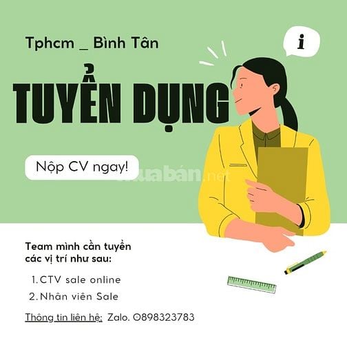 Việc làm Nhân Viên Bán Hàng ở TPHCM