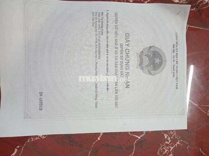 BÁN NHÀ CẤP 4  ĐƯỜNG A3 KHU DÂN CƯ PHÚ AN