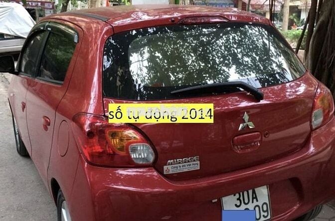 Mitsubishi Mirage 2014 1.2 CVT - 11000 km-208tr