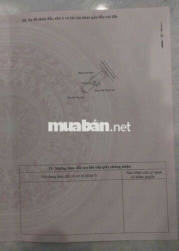 Lô Rẽ Nhất Thủ Dầu Một - Giá 1ty690