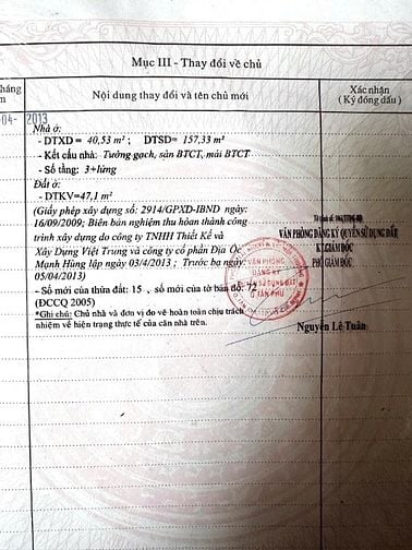 Bán nhà 3 tầng 348/3 Tân Sơn Nhì, Tân Phú, 4x12m