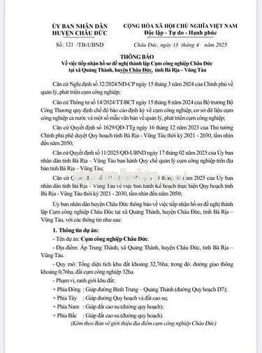 bán lô đất 2 mặt tiền xã bình giã, châu đức, bà rịa vũng tàu siêu đẹp