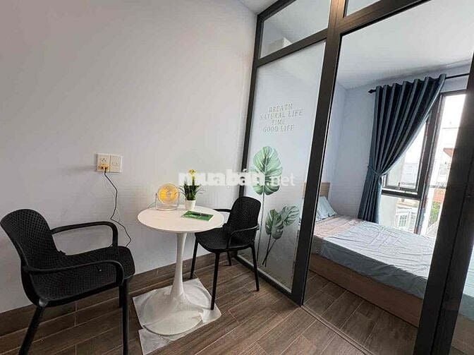 1PN FULL NỘI THẤT BANCOLY CỬA SỔ THANG MÁY XỊN XÒ