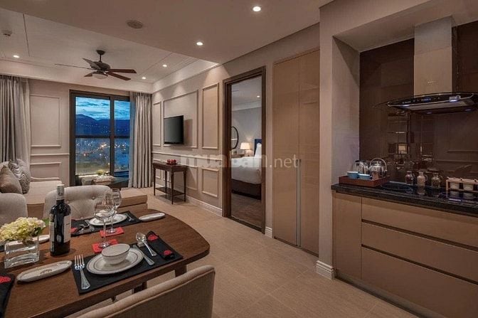 Căn góc 100m2 ALtara suites view biển Mỹ Khê, dòng tiền 35tr/tháng