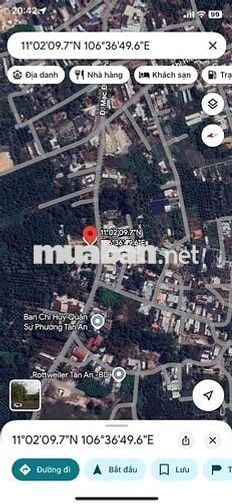 Đất mặt tiền Mạc Đỉnh Chi – P. Tân An, TDM Giá chỉ 2 tỷ 2xx