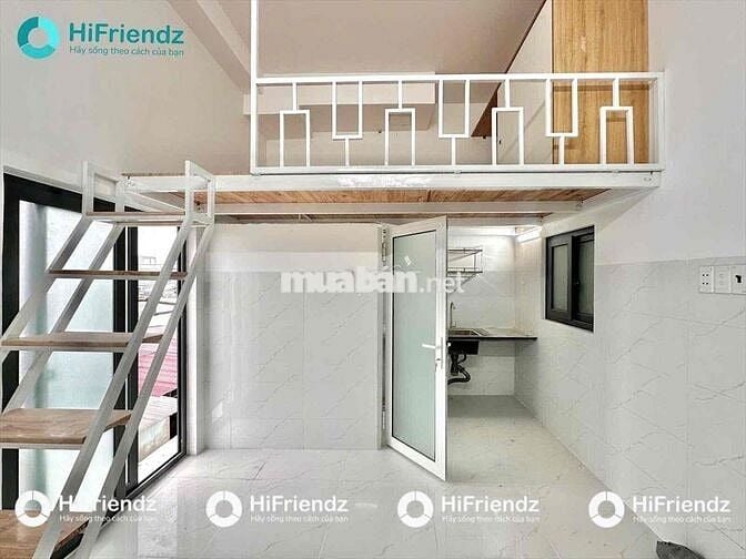 Khai trương căn hộ mini dang duplex - ngay liên khu 4-5 -