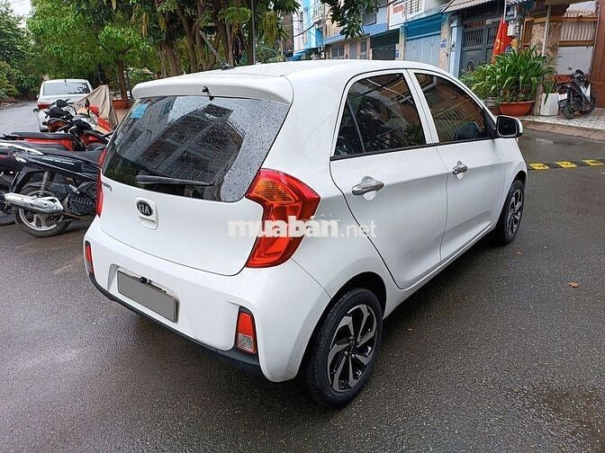 Kia Morning 2021 số tự động trắng like new