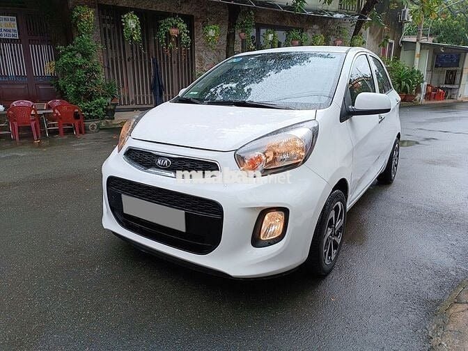 Kia Morning 2021 số tự động trắng like new