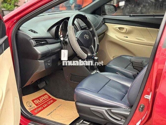 Toyota Yaris 2015 màu đỏ nhập thái xe zin chuẩn