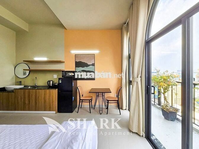 Cho Thuê Căn Hộ Ban Công Lớn Full Nội Thất ở Bùi Đình Túy Bình Thạnh