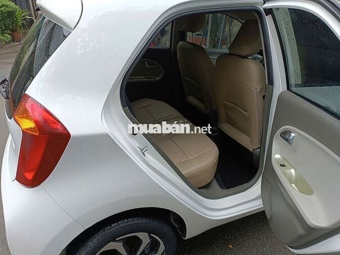 Kia Morning 2021 số tự động trắng like new