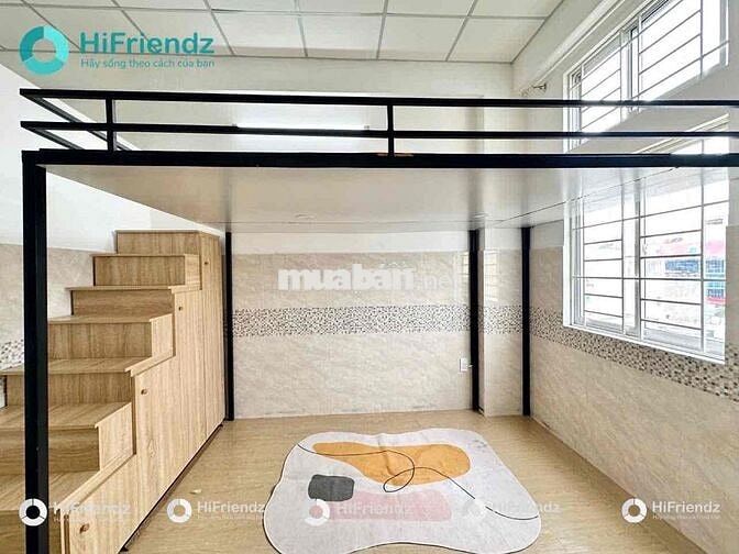 PHÒNG GÁC LỬNG CỬA SỔ TRỜI SIÊU XINH TẠI TRUNG TÂM BÌNH THẠNH 🏠🏠📣📣