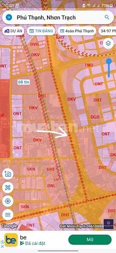 Bán 1 lô đất CLN quy hoạch, mặt tiền đường song hành vành đai 3