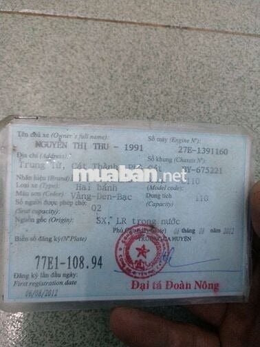 Dư dùng cần bán Ab2012.