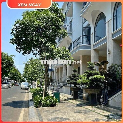 Cho thuê nguyên căn 7x20m hầm 4 tầng - Vạn Phúc City, 55 triệu/tháng