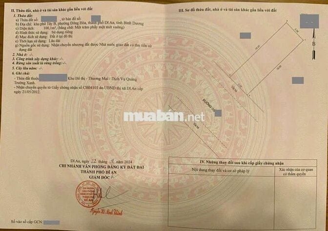 Đất đẹp 100m ngang 5.6 khu dân cư Vip ngay BigC Go kế bên làng đại học