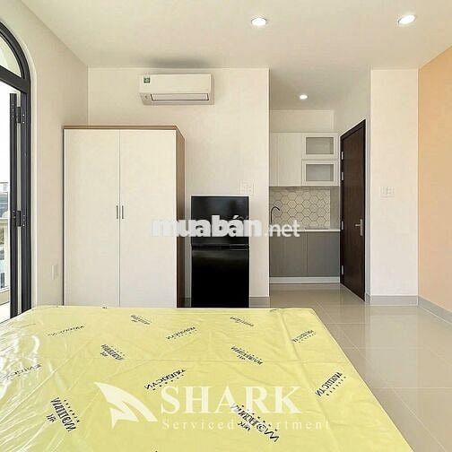 Cho Thuê Căn Hộ Ban Công Full Nội Thất ở Nơ Trang Long gần ĐH Văn Lang