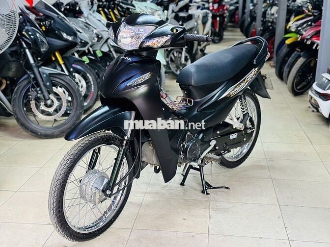 XE MÁY THỊNH PHÁT - WAVE A 110 ĐEN NHÁM LƯỚT 2025