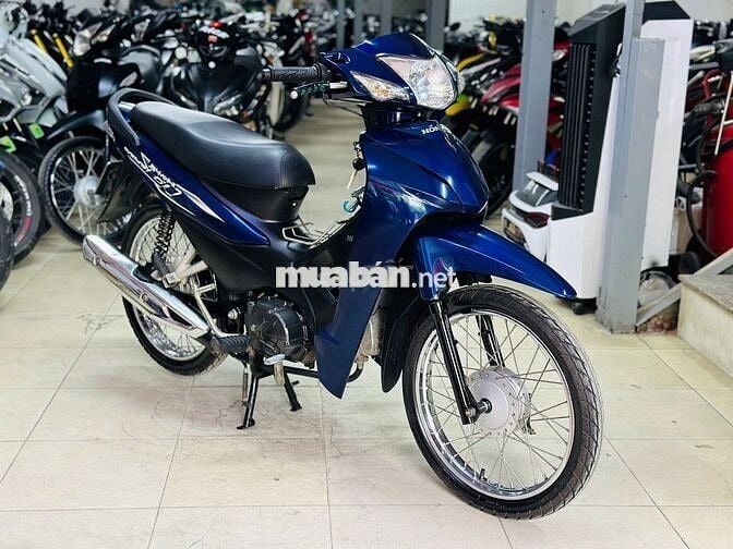 XE MÁY THỊNH PHÁT - WAVE A 110 XANH THAN LƯỚT ĐẸP