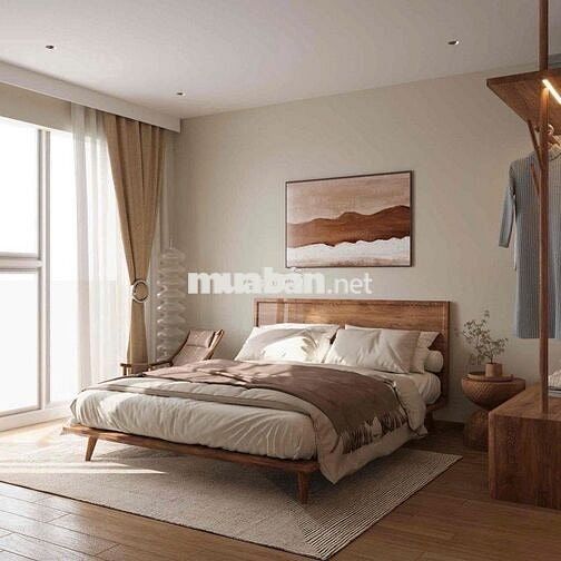 CHO THUÊ NHÀ HXH NGUYỄN HỮU CẢNH QBT,  DT 5x12M, 5 LẦU, FULL NỘI THẤT