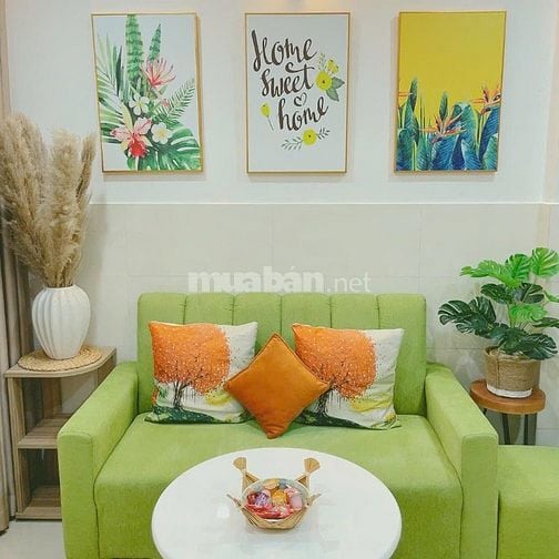 NHÀ SỔ HỒNG RIÊNG, HỖ TRỢ VAY NGÂN HÀNG 2PN 2WC NỘI THẤT CƠ BẢN