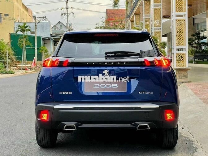 Peugeot 2008 GT Line 2022 số tự động màu xanh