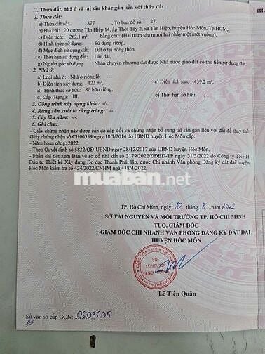 Bán nhà mặt tiền, gần trường học, thuận tiện mua bán