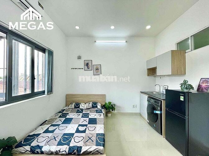 CĂN HỘ STUDIO - FULL NỘI THẤT MÁY GIẶT RIÊNG - CỬA SỔ NGAY LÊ ĐỨC THỌ