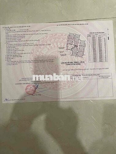 BÁN CĂN HỘ CHUNG CƯ AN SƯƠNG – SHR 70,2M² 2PN 1WC-GIÁ CHỈ 2,45 tỷ