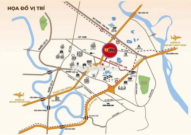 Nhà phố liền kề BCONS - Đã có sổ, chiết khấu 5%, cam kết thuê 25tr/th