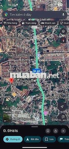 Đất  Tân Định 860Tr khu 4 cách QL13 500m khu dân cư hiện hữu