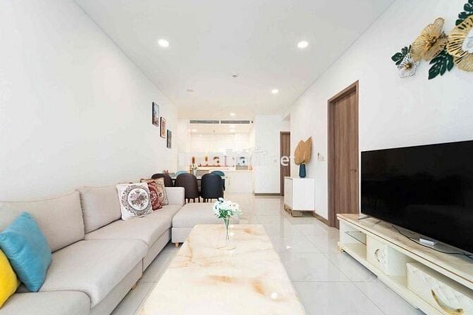 Cho thuê căn hộ 2PN 100m² Sunwah Pearl view sông Ba Son siêu đẹp