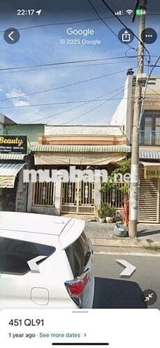 Bán nhà mặt tiền Quốc lộ 91 – gần khu đô thị Sao Mai